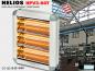 Preview: High Power Infrarot Wärmestrahler Helios HPV3-60T IP20 6000 Watt